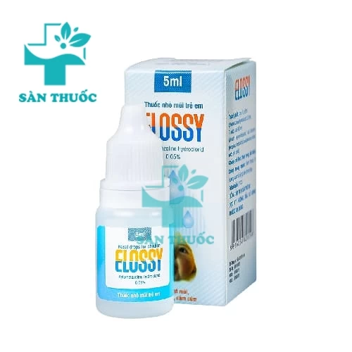 Elossy - Thuốc nhỏ mũi trẻ em hiệu quả